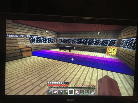 [Picture] Made a bisexual pride flag in Minecraft : r/LGBTeens