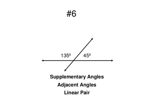 Angle Pairs (Complementary, Supplementary, Adjacent, Vertical, Linear…