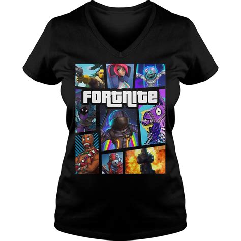 Characters In Fortnite Game T-Shirt - Limited Edition Shirts