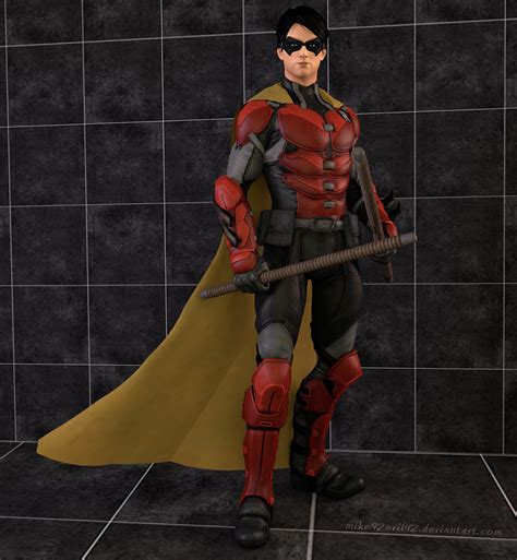 Batman Arkham Origins: Robin by Mike92evil92 on DeviantArt