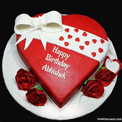 Happy Birthday abhishek Cake Images