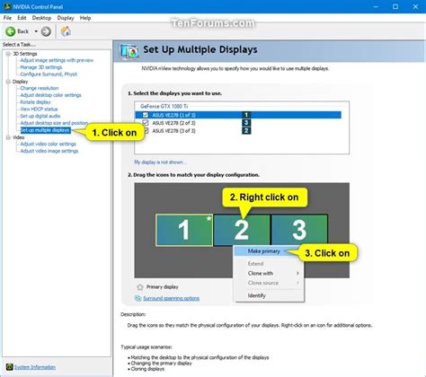 Change Main Display in Windows 10 | Tutorials