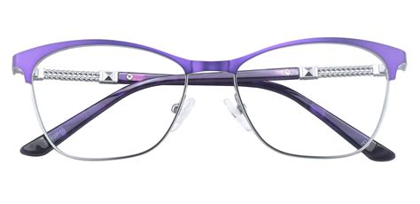 Felicity Rectangle Eyeglasses Frame - Purple | Women's Eyeglasses | Payne Glasses