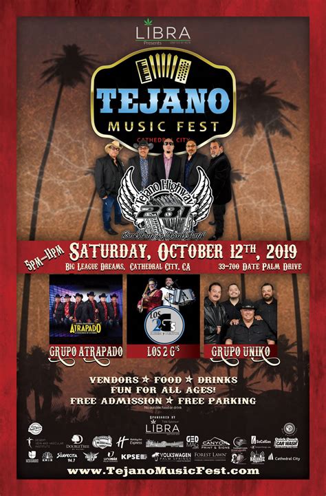 Tejano Music Festival 2019 - Discover Cathedral City