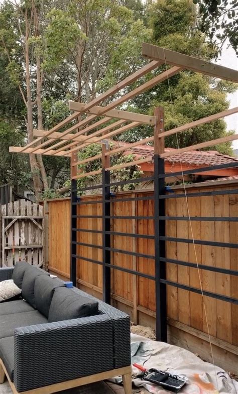 Cantilevered Pergola DIY - Kismet House | Diy pergola, Pergola, Outdoor pergola