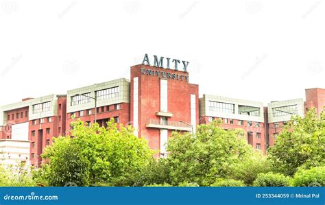 Amity University Noida editorial stock image. Image of editorial - 253344059