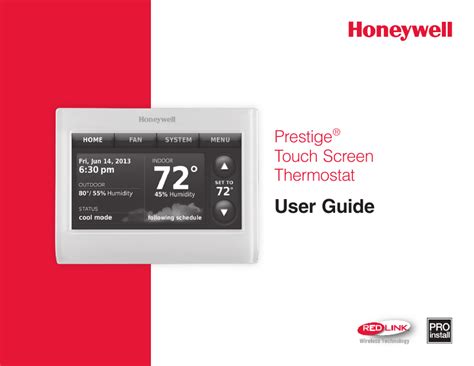 Honeywell Operating Manual | Manualzz