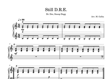 Dr Dre Piano Sheet Music | Hot Sex Picture