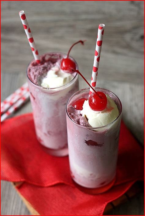 Red Wine Ice Cream Floats | Mind Over Batter