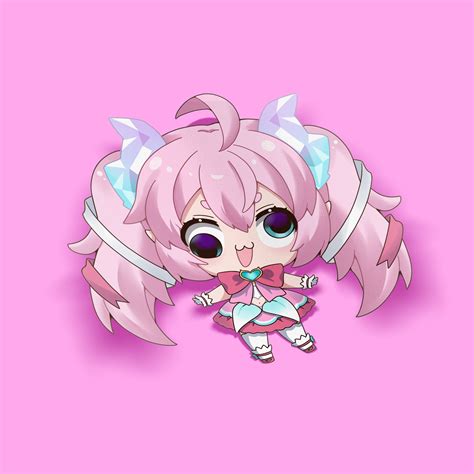 Chibidoki Sticker | Neon Elements