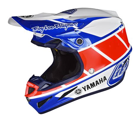 AOMC.mx: TLD Yamaha SE4 Composite Helmet RS1 (Blue/Red)