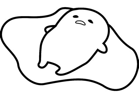 Free Printable Gudetama Coloring Pages - Gudetama Coloring Pages ...