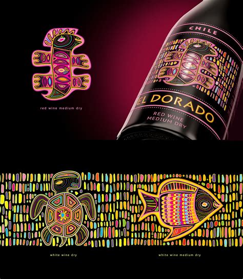 WINE «EL DORADO» | Behance