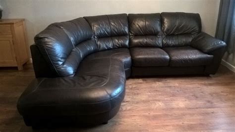 DFS Leather Corner Sofa | in Chard, Somerset | Gumtree