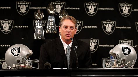 Oakland Raiders head coach Jack Del Rio at introductory news conference ...