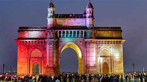 architecture, 1080P, India Gate, Mumbai, India, people HD Wallpaper