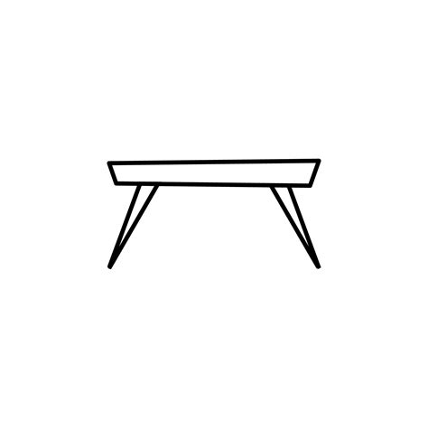 table vector icon illustration 23249914 Vector Art at Vecteezy