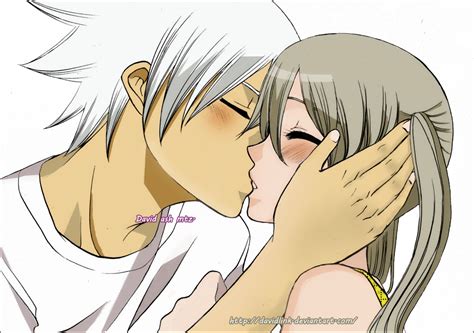 soul eater maka and soul kiss | Soul eater, Soul and maka, Soul eater manga