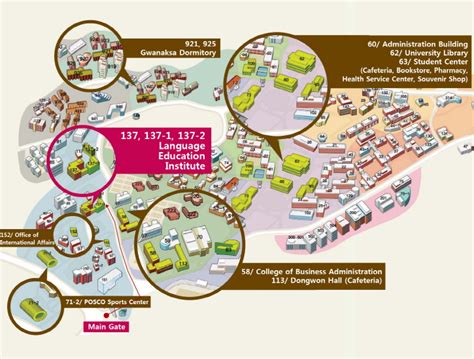 Seoul National University Map