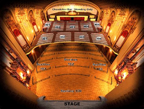 Seating Chart | Arvest Bank Theatre at The Midland