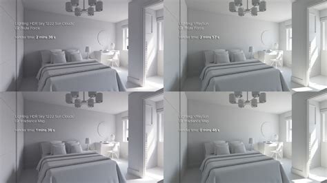 Using HDR Lighting for Interiors, and Comparing V-Ray Renders - Lesterbanks