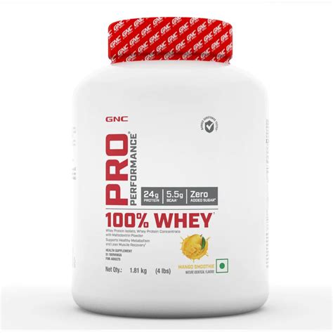 GNC Pro Performance 100% Whey Protein Powder | NUTRABAY™