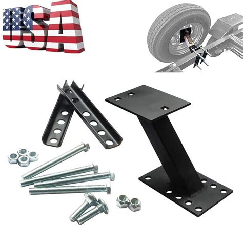 Buy Spare Tire Carrier Trailer Wheel Mount Bracket Holder Kit,Trailer Spare Tire Mount Bracket ...