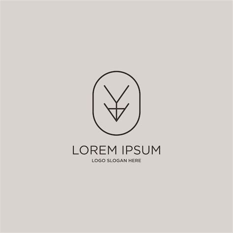 Premium Vector | Logo lorem ipsum design art template