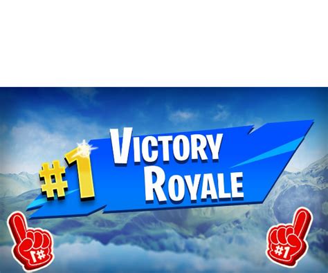 Victory Royale Blank Template - Imgflip