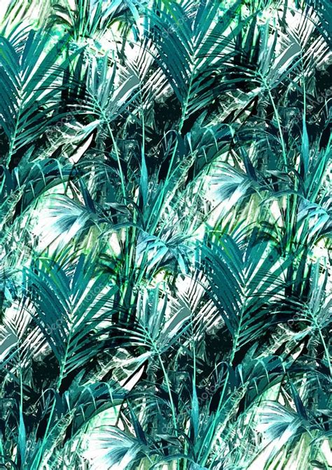 Palm tree leaves background Stock Photo by ©WorkingPENS 128796458