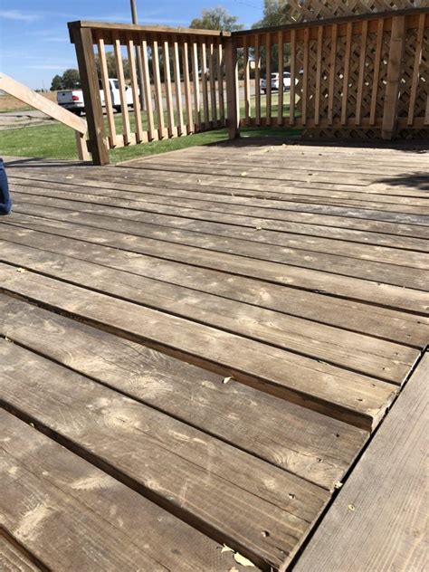 How to Repair, Prep and Restain a Wood Deck - Chris Loves Julia Diy Deck, Outdoor Deck, Outdoor ...