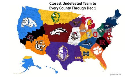 Map Of Fbs College Football Teams : 25 Maps That Explain College Football Sbnation Com - Philip ...