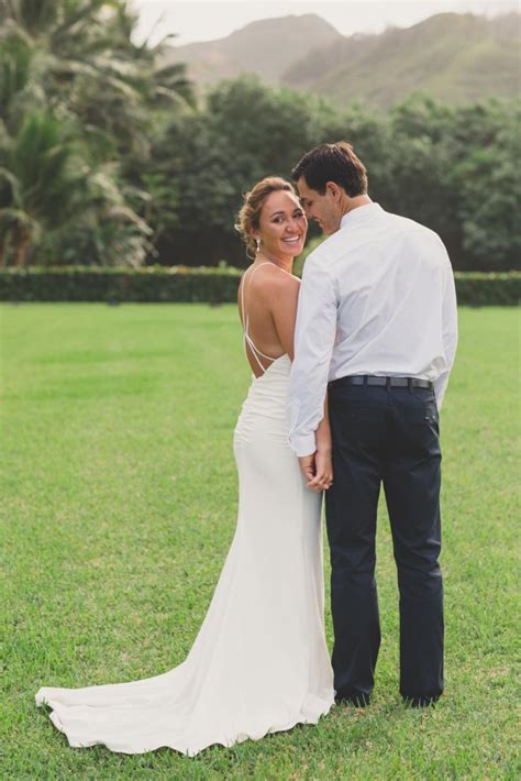 Professional Surfer Carissa Moore Reveals Her Backyard Oahu Wedding ...