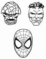Marvel Coloring Pages  Best For Kids sketch template