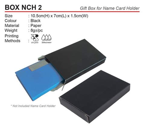 Name Card Holder Box (NCH 2) – Premium Gift Supplier