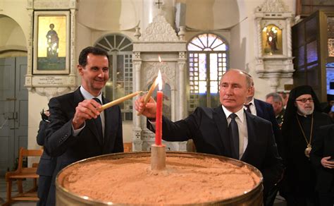 Vladimir Putin visited Syria • President of Russia