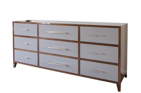 Leather Front Dresser with Media Compartment by PAULA GRACE DESIGNS – SIGNATURE GRACE, from ...