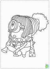 Despicable Me Minion Coloring Pages sketch template