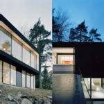 Architecture Ultra Modern Hillside House Design - House Plans | #146939