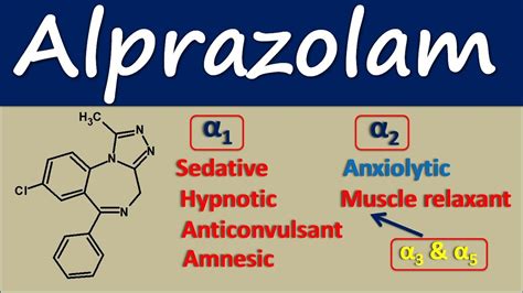 Alprazolam - Mechanism, side effects and clinical uses - YouTube