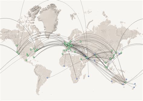 Map of all Airbus A380 routes world-wide - FlightsFrom.com