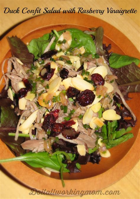 Doitallworkingmom duck confit salad - Do It All Working Mom