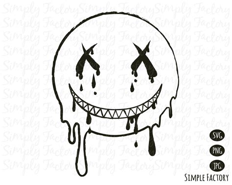 Evil Smile Emoji Emoji Evil Smile Smile Face Big Smile - Etsy