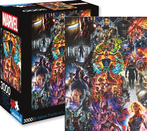 Marvel MCU Collage - Scratch and Dent, 3000 Pieces, Aquarius | Puzzle Warehouse