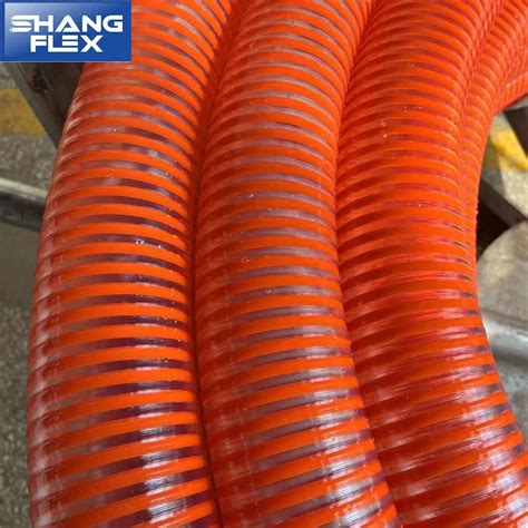 High Pressure Durable 3inch Orange PVC Suction Hose Pipe - China ...