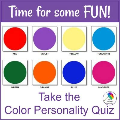 Free Color Personality Quiz