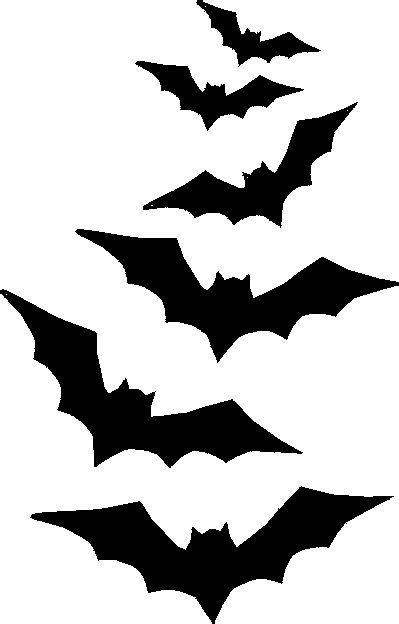 Flying Bat Stencils