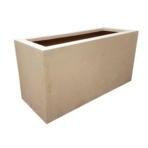 White Planters - Large range of Cubes Troughs and Towers