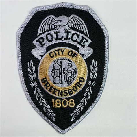 Greensboro Police Guilford County North Carolina NC Patch A7C | eBay ...