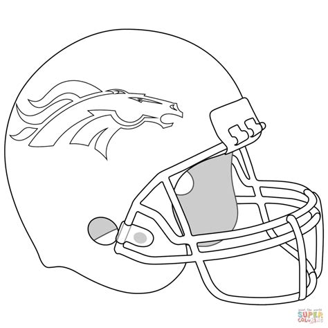 Denver Broncos Logo Coloring Pages at GetColorings.com | Free printable colorings pages to print ...